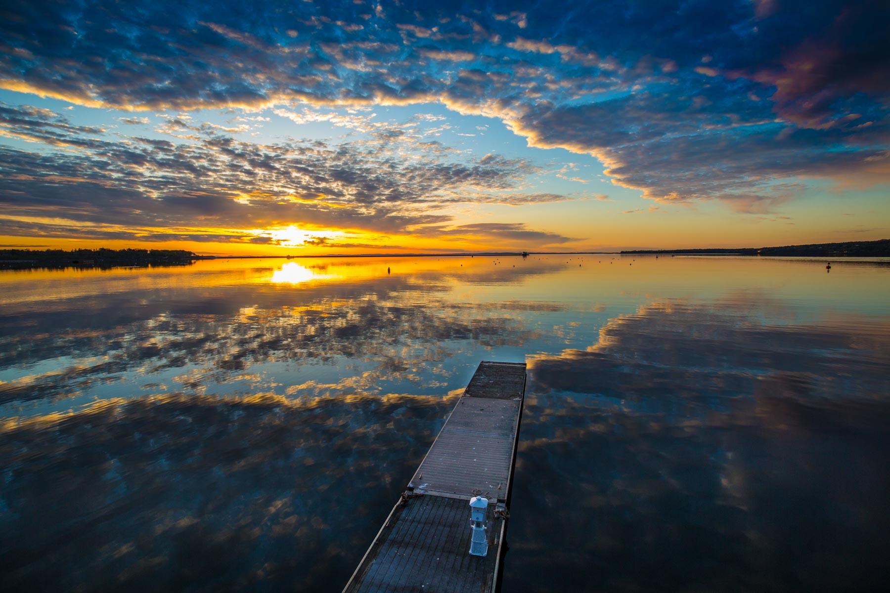 Sunrise in Rockland Maine – Jim Dugan